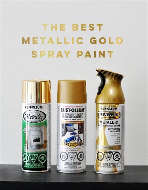 The Best Metallic Gold Spray Paint • visual heart creative studio