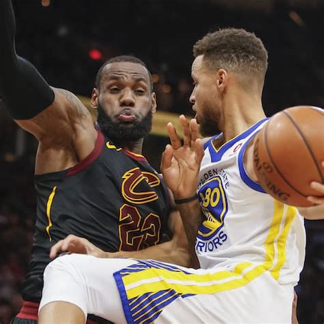 Watch LeBron James Block the Hell Out of Steph Curry's Shot at MLK Day ...