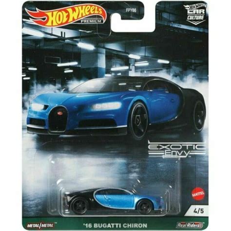 Hot Wheels 1:64 Bugatti Chiron Premium Car Culture - GRJ76 for sale online | eBay