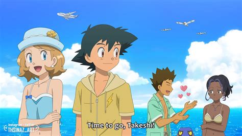 Ash, Serena and Brock in Hoenn or Alola??? by Fakemon1290 on DeviantArt