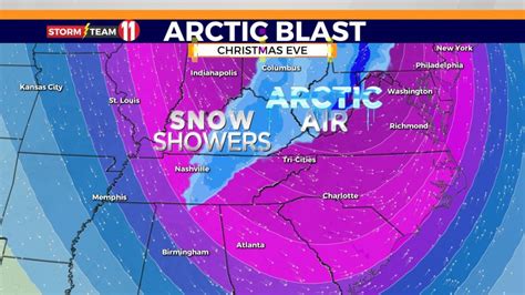 Storm Team 11: Arctic blast coming Christmas Eve betters chances of ...