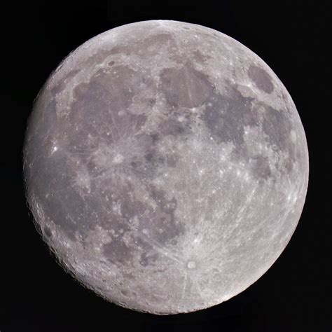 Waxing Gibbous Moon, 97% of Full