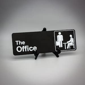 Customisable the Office TV Show Sign for Door or Wall, 3d Printed Door ...