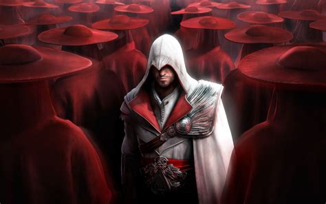 Pix For > Assassins Creed Brotherhood Ezio Wallpaper Assassins Creed 2, Assasins Creed Unity ...