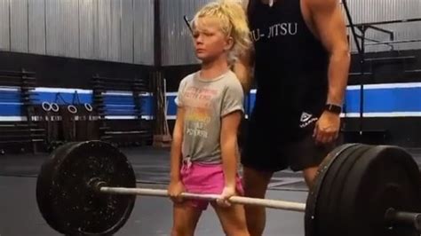 People are outraged at a seven-year-old girl lifting weights | Queensland Times