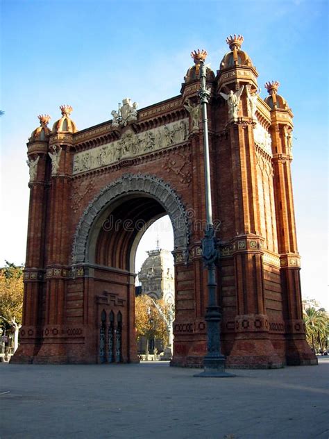 Arc de Triomf, Barcelona stock image. Image of style, tourism - 2636925