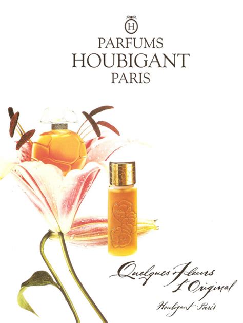 Quelques Fleurs l`Original Houbigant perfume - a fragrance for women 1913