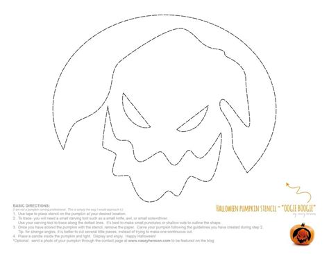 Printable Oogie Boogie Pattern