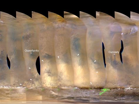 NASA Tracks Big Dust Storm on Mars | Space