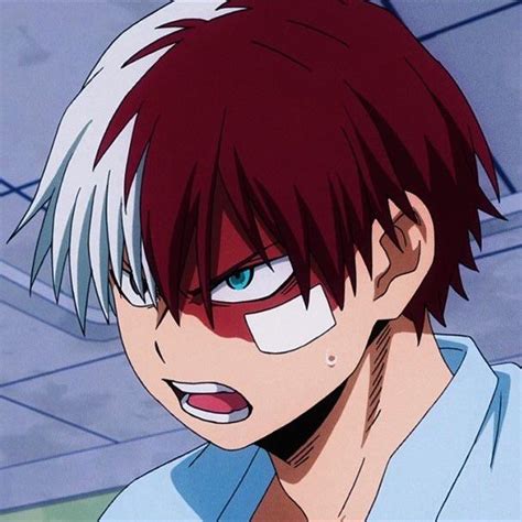 Shoto Todoroki Pfp Angry