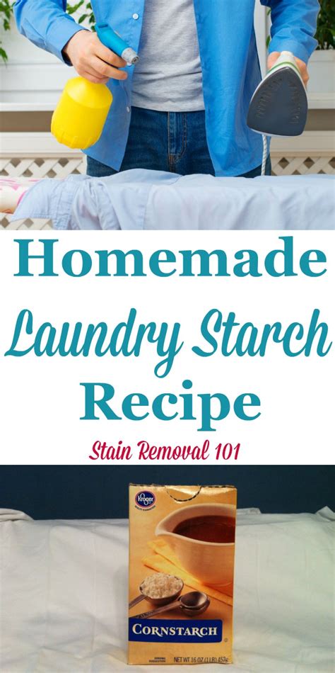 Homemade Laundry Starch Recipe