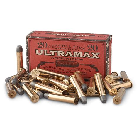 20 rounds .45-70 Cowboy Action 405 Grain Long Range Rifle Ammo - 81281, .45-70 Government Ammo ...