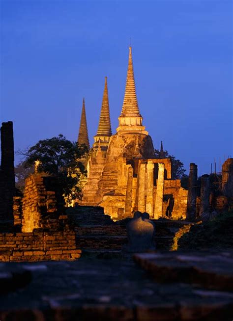 Wat Phra Si Sanphet in the Ayutthaya Historical Park