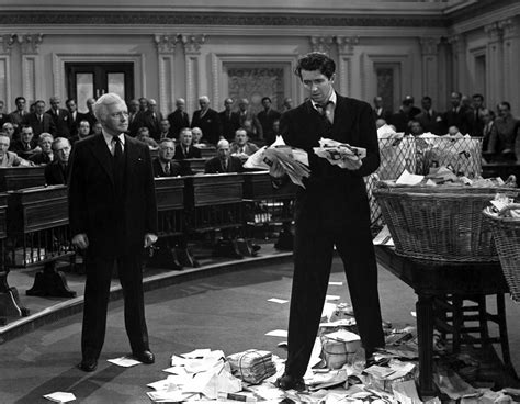 James Stewart In Mr. Smith Goes To Washington Parliamentary Scene 1939 Photograph by Globe ...