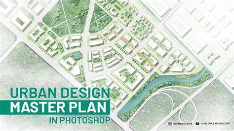 Urban Design Master Plan Rendering | Free building shadow actions and ...