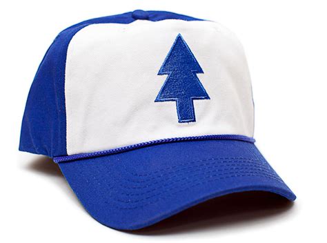 Dipper Blue Pine Hat Embroidered Cloth & Braid Adult One Sz Royal/Whit – capenvy.com