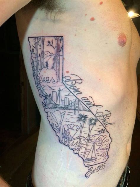 Cali love | California Tattoos | Pinterest