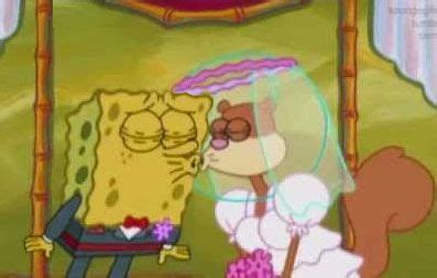 You may kiss the bride | Cartoon, Spongebob