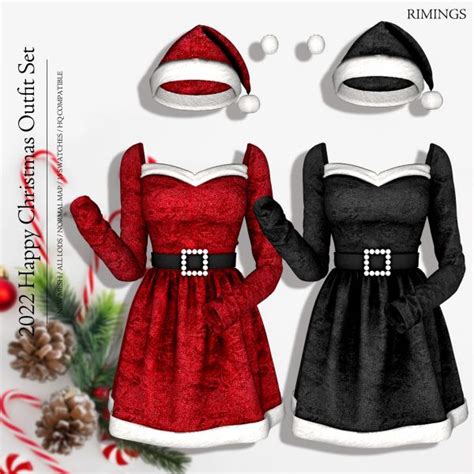 [RIMINGS] 2022 Happy Christmas Outfit Set (PUBLIC) by RIMINGS - The ...