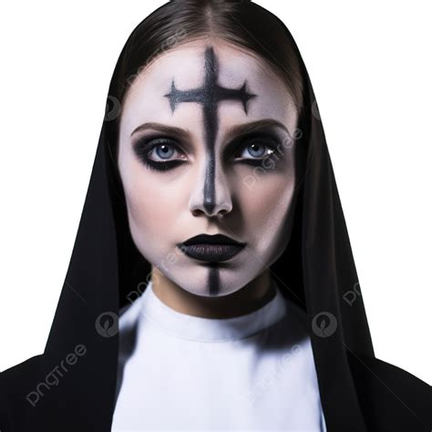 Halloween The Nun, Makeup Based On The Movie The Nun Made By A ...