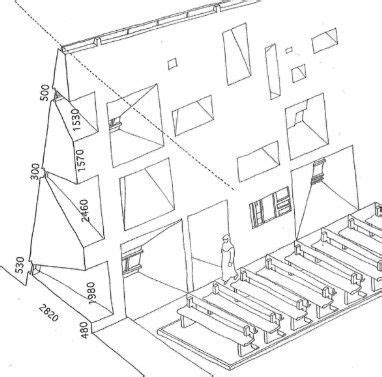 Image result for corbusier ronchamp chapel section | Corbusier ...