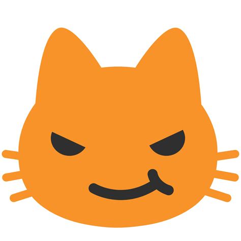 Cute Cat Emoji Kitten Android - magnet png download - 1024*1024 - Free Transparent Cat png ...