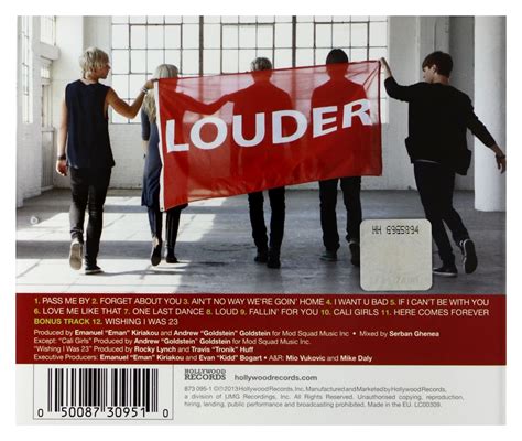 R5 Louder Album Cover