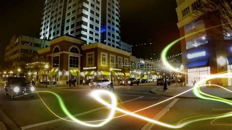 Virginia Beach Town Center (At Night) - YouTube