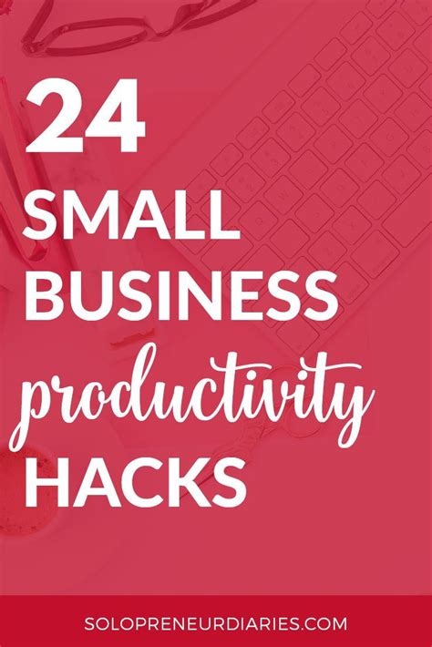 24 Best Ways to Improve Your Small Business Productivity (With images ...