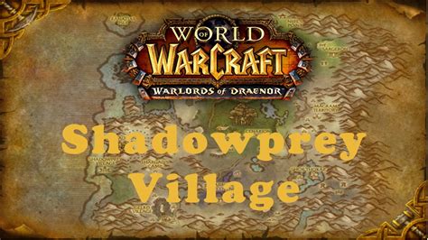 World of Warcraft Quest: Shadowprey Village (Horde) - YouTube