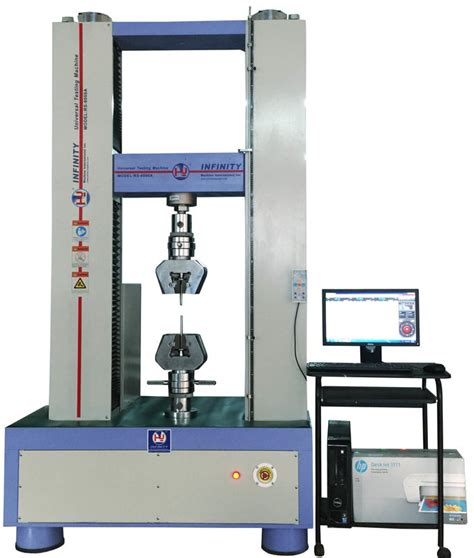 Industrial Electronic Tensile Tester , Rubber Tensile Testing Machine With Closed - Loop Control ...