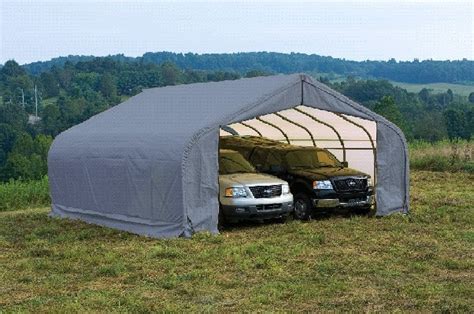 Tarp carport kit - Portable Shelters for outdoor storage