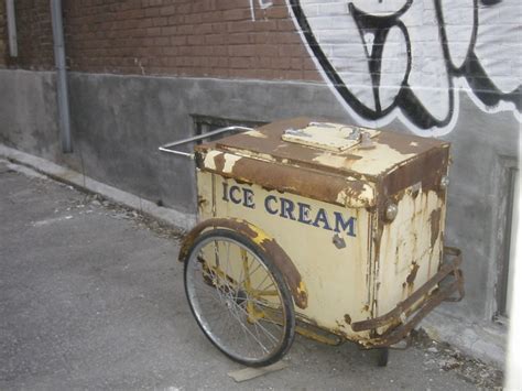 Old ice cream cart | Flickr - Photo Sharing!