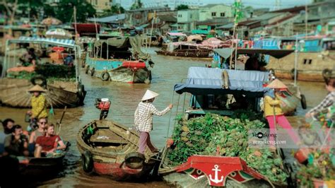 Can Tho floating market by yourself – Rent boat, local guide & bike