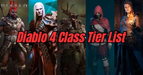 Diablo 4 Class Tier List - What's the BEST Class? - Nerd Lodge