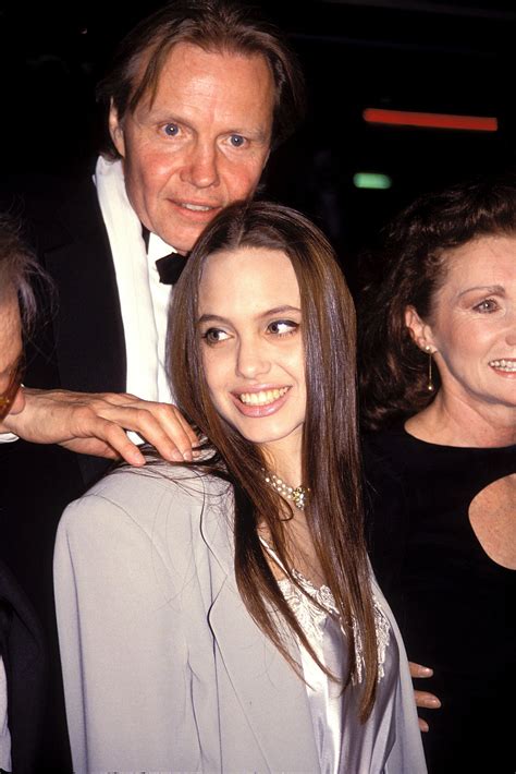 Jon Voight and Angelina Jolie | Famous Stars and Their Famous Dads ...