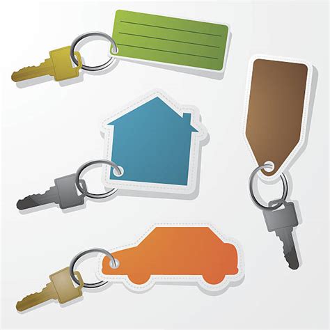 Royalty Free Key Ring Clip Art, Vector Images & Illustrations - iStock