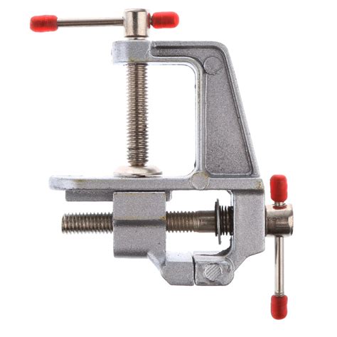 Mini Table Vice Craft Bench Vise Work Clamp On Bench Aluminum Miniature ...