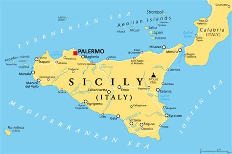 Map Of Italy And Sicily - 2024 Winter Classic