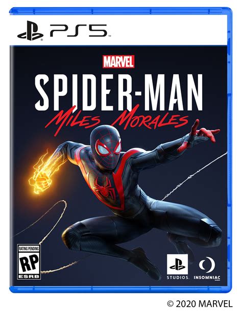 PlayStation 5: First PS5 game box art for Spider-Man Miles Morales ...