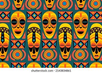 African Pattern Design Ethnic Traditional Pattern Stock Vector (Royalty Free) 2143834861 ...