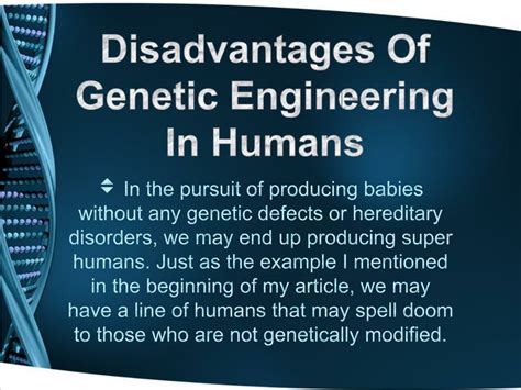 PPT - Genetic Engineering In Humans PowerPoint Presentation, free download - ID:1461737