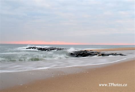 Beach Photography Asbury Park Sunrise, in New Jersey Home Decor, Matted ...