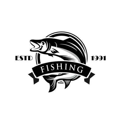 Fishing logo design template illustration . Sport fishing Logo 14399178 ...