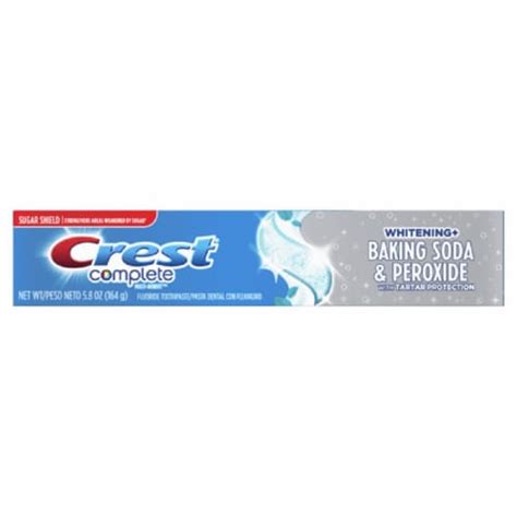 Crest Complete Baking Soda & Peroxide Whitening Toothpaste, 5.8 oz - Fred Meyer