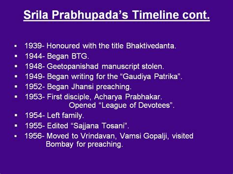 A.C. Bhaktivedanta Swami Prabhupada – Slide Show | Gaudiya History