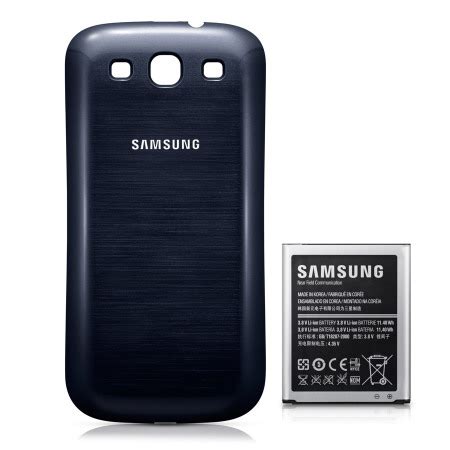 Official Samsung Galaxy S3 Extended Battery Kit - 3000mAh - Blue