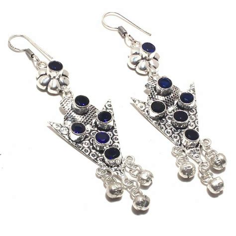 Tanzanite Earrings - Unique Art and Craft Gallery