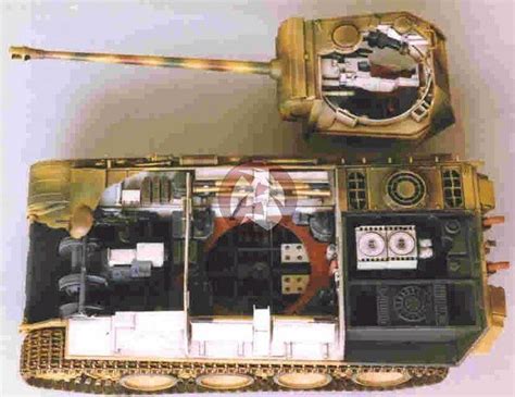 Tank Workshop 1/35 Panther Tank Interior Fighting Compartment Tamiya ...