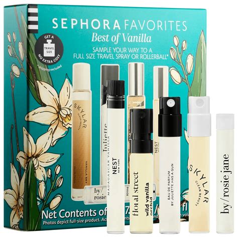 Sephora Favorites Vanilla Travel Perfume Sampler Set: 5 Best of Vanilla Perfume Sampler! - Hello ...